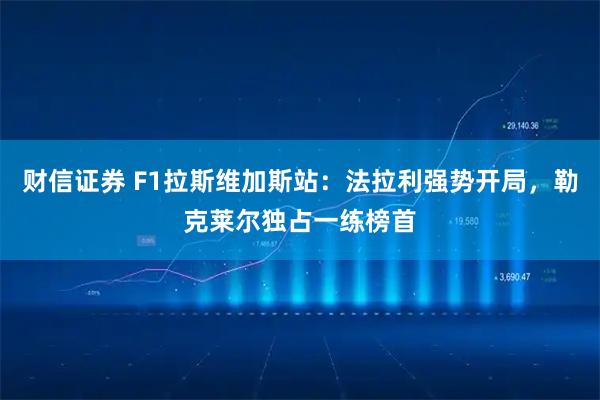 财信证券 F1拉斯维加斯站：法拉利强势开局，勒克莱尔独占一练榜首